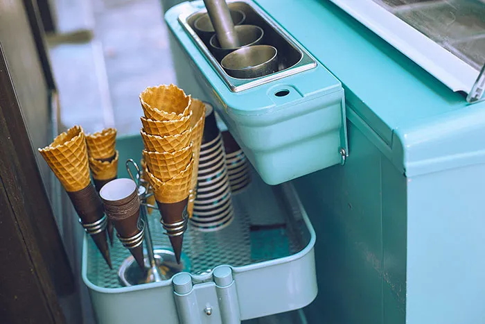 Waffle Cones Were Invented When Cups Ran Out