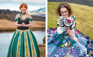 I Crochet Disney-Inspired Dresses (9 Pics)