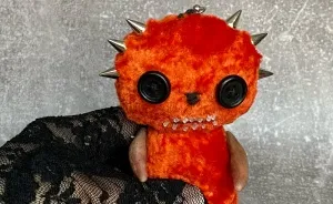I Made Axolotl Inspired Keychain (4 Pics)