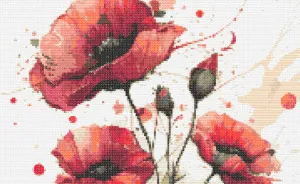 I Created Various Floral Cross Stitch Patterns (15 Pics)