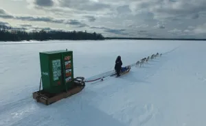 The Great Frozen Pizza Expedition: We Crossed Two Borders By Dog Sled To Bring Frozen Pizza To Residents Of Angle Inlet