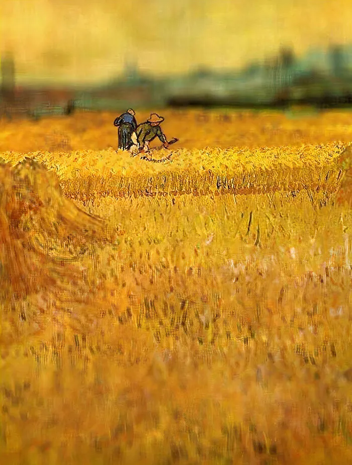 Arles: View From The Wheat Fields, 1888