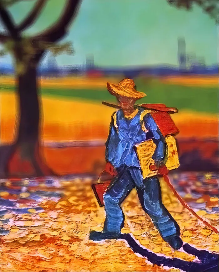 The Painter On His Way To Work, 1888