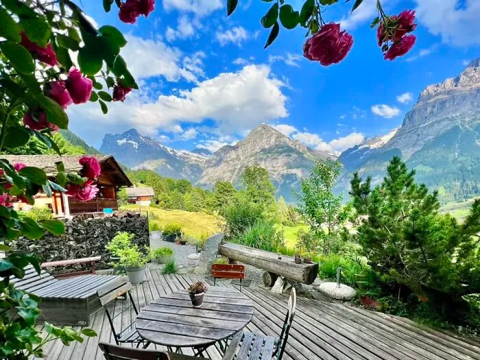 Grindlewald, Switzerland.  The Incredible View From My Window For A Few Savored Days