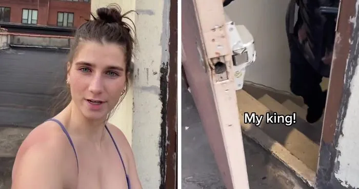 Woman Stuck On Roof Decides It’s Faster To Call Uber Eats For Help