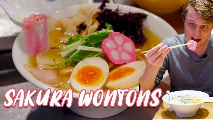Springtime Happiness With Sakura-Infused Wontons