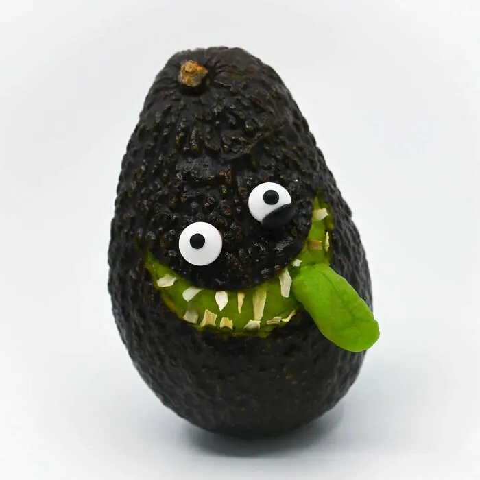 35 Humorous Food Art That This Artist Made By Adding Funny Faces On Top Of Her Creations
