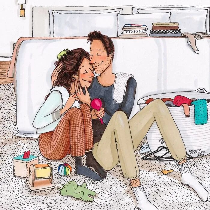 The Unspoken Side Of Long-Term Relationships: 30 Honest Illustrations By Amanda Oleander (New Pics)
