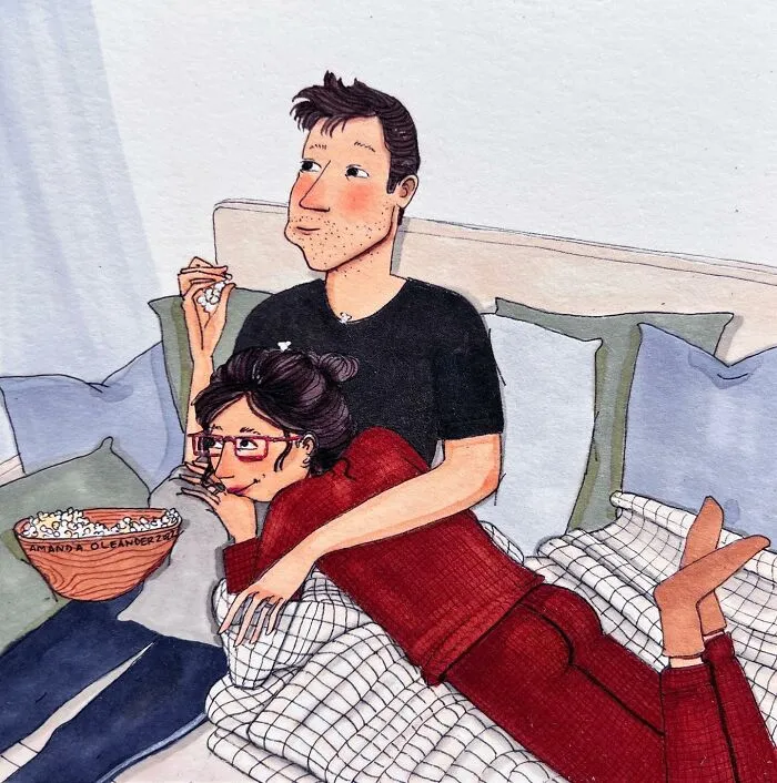 The Unspoken Side Of Long-Term Relationships: 30 Honest Illustrations By Amanda Oleander (New Pics)