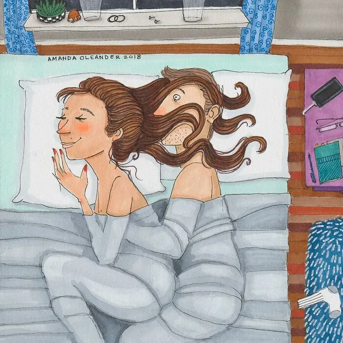 The Unspoken Side Of Long-Term Relationships: 30 Honest Illustrations By Amanda Oleander (New Pics)