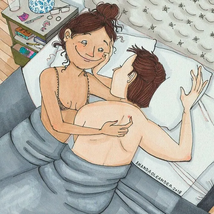 The Unspoken Side Of Long-Term Relationships: 30 Honest Illustrations By Amanda Oleander (New Pics)