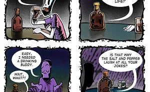 A Nutty Necromancer And His Audacious Assistant Are The Main Characters Of The Comic Series I Create (23 New Pics)