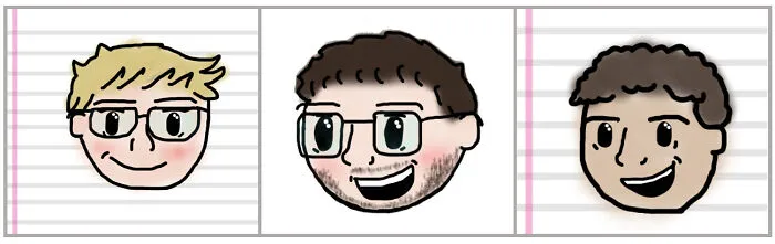 I Literally Draw With A Computer Mouse On Microsoft Paint 3D But I'm Currently Really Enjoying Drawing Portraits Of People I Know And These Are My Favorites 
