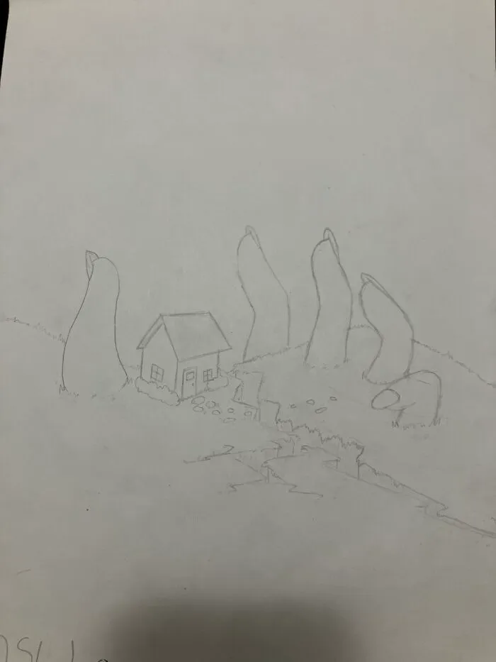 Can I Post Another One? I Love Sharing My Drawings But My Family Didn’t Like This One :(
