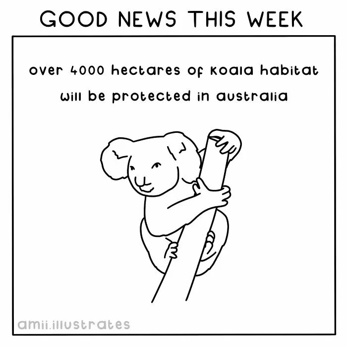 "Good News Of The Week": I Illustrate Good Things That Happened Recently (30 Pics)