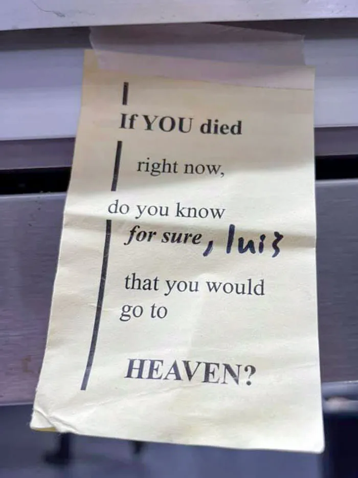 This Was Left As A Tip At My Restaurant