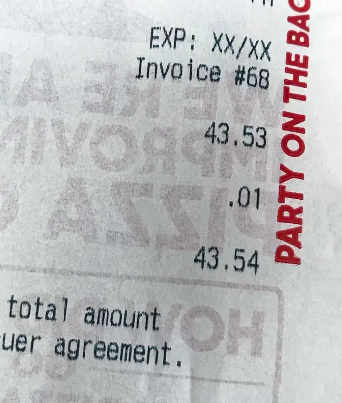 The Most Insulting Tip. And It Was Contactless