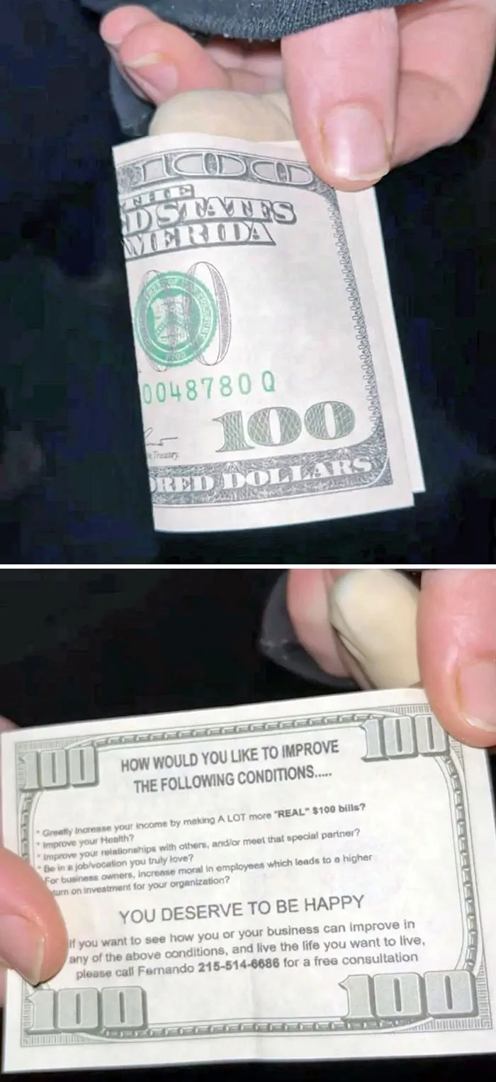 Was Handed This As A Tip