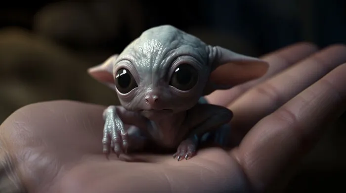 I Created Amazing Pictures Of Alien Babies, Generated By Artificial Intelligence (26 Pics)