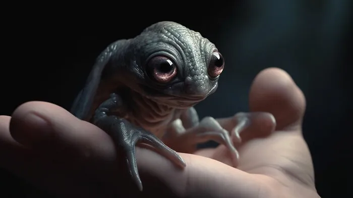 I Created Amazing Pictures Of Alien Babies, Generated By Artificial Intelligence (26 Pics)