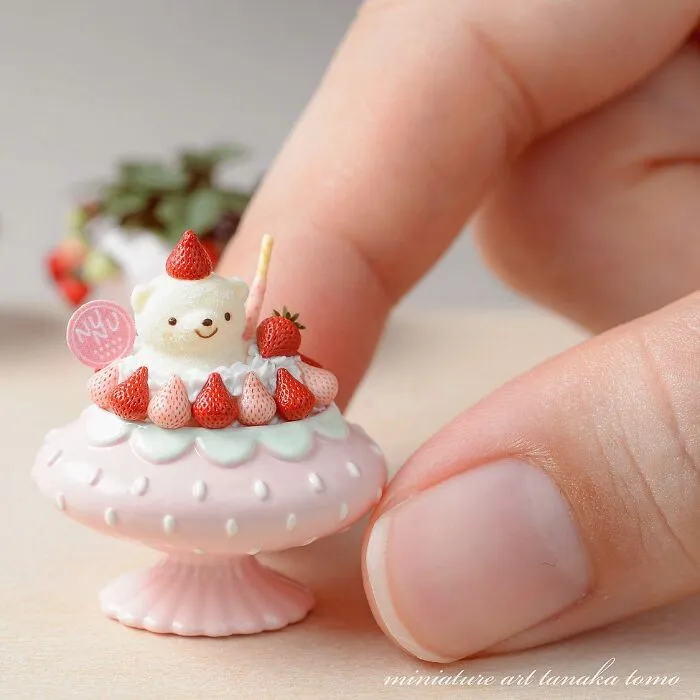 This Artist From Japan Uses Clay To Create The Most Detailed And Realistic-Looking Micro Food Sculptures (70 Pics)
