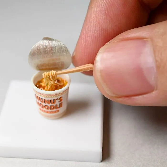 This Artist From Japan Uses Clay To Create The Most Detailed And Realistic-Looking Micro Food Sculptures (70 Pics)