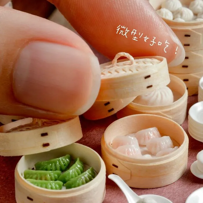 This Artist From Japan Uses Clay To Create The Most Detailed And Realistic-Looking Micro Food Sculptures (70 Pics)