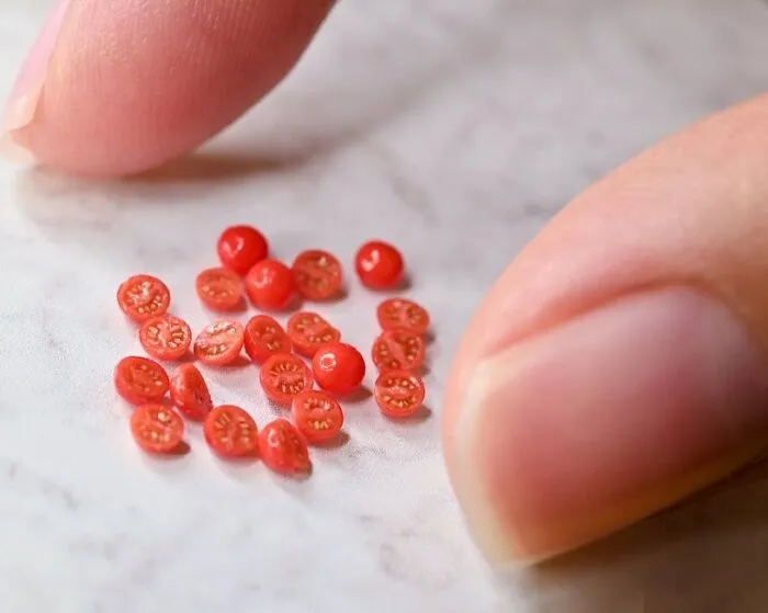 This Artist From Japan Uses Clay To Create The Most Detailed And Realistic-Looking Micro Food Sculptures (70 Pics)