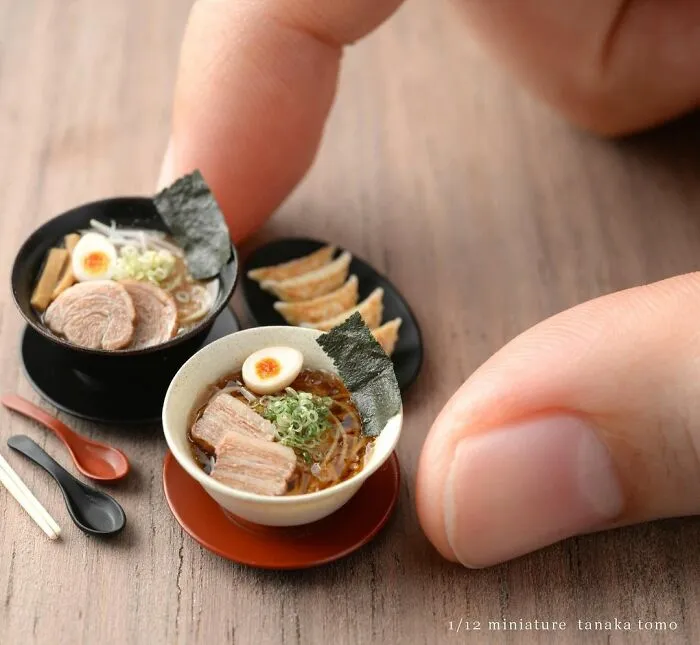 This Artist From Japan Uses Clay To Create The Most Detailed And Realistic-Looking Micro Food Sculptures (70 Pics)