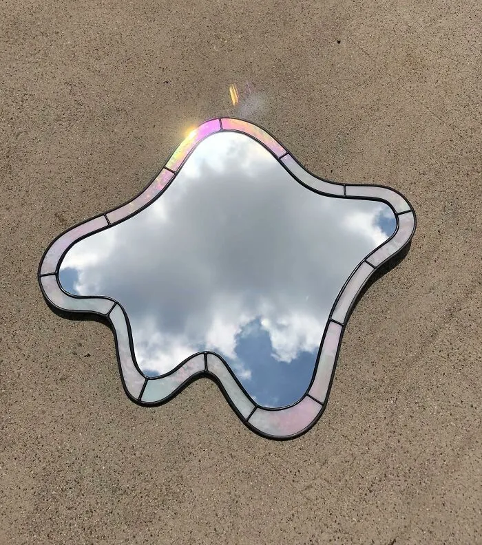 This Artist Creates Wavy, Psychedelic-Looking Mirrors (35 Pics)