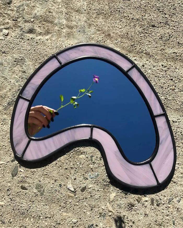 This Artist Creates Wavy, Psychedelic-Looking Mirrors (35 Pics)