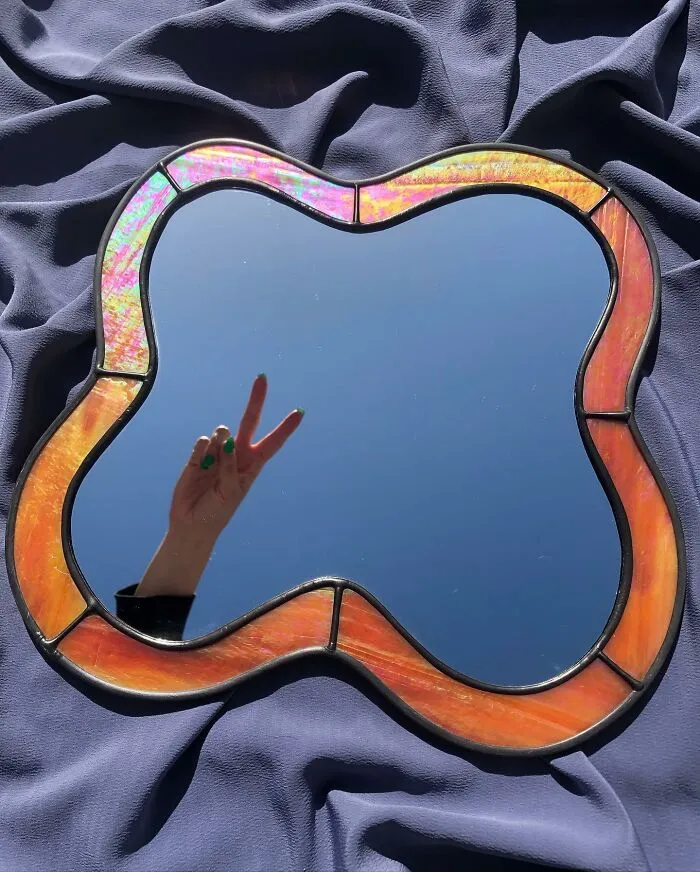 This Artist Creates Wavy, Psychedelic-Looking Mirrors (35 Pics)