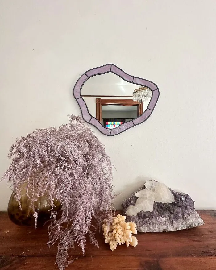This Artist Creates Wavy, Psychedelic-Looking Mirrors (35 Pics)