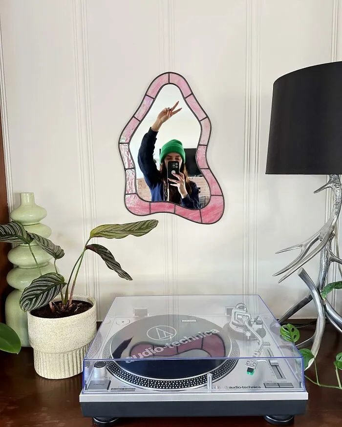 This Artist Creates Wavy, Psychedelic-Looking Mirrors (35 Pics)