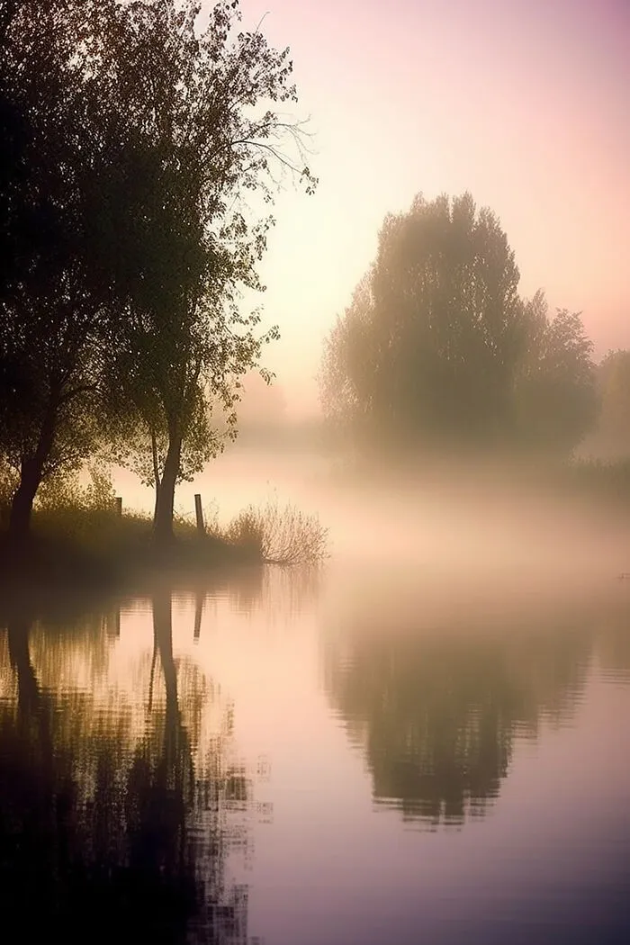 The Beauty Of Nature At Dawn: I Created 38 Images Using An AI Generator