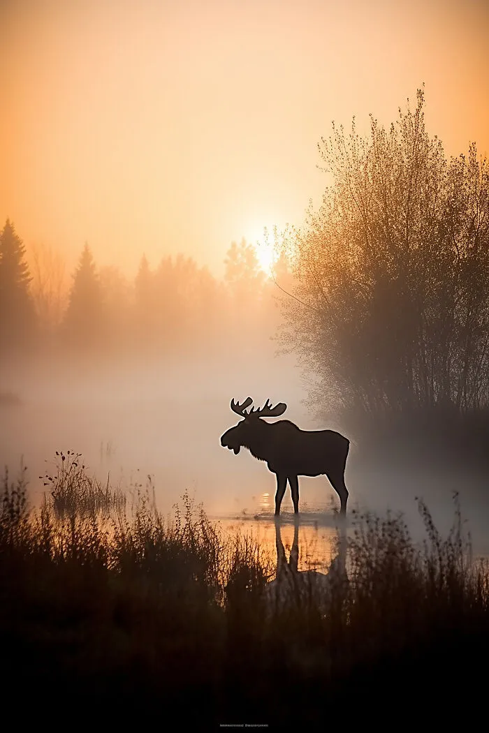The Beauty Of Nature At Dawn: I Created 38 Images Using An AI Generator