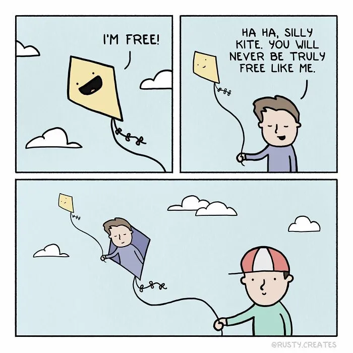 I Create Comics With Silly Humor And Random Twists, And Here Are 35 New Ones From This Year So Far