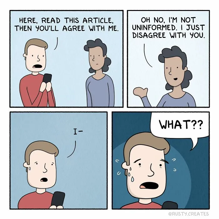 I Create Comics With Silly Humor And Random Twists, And Here Are 35 New Ones From This Year So Far