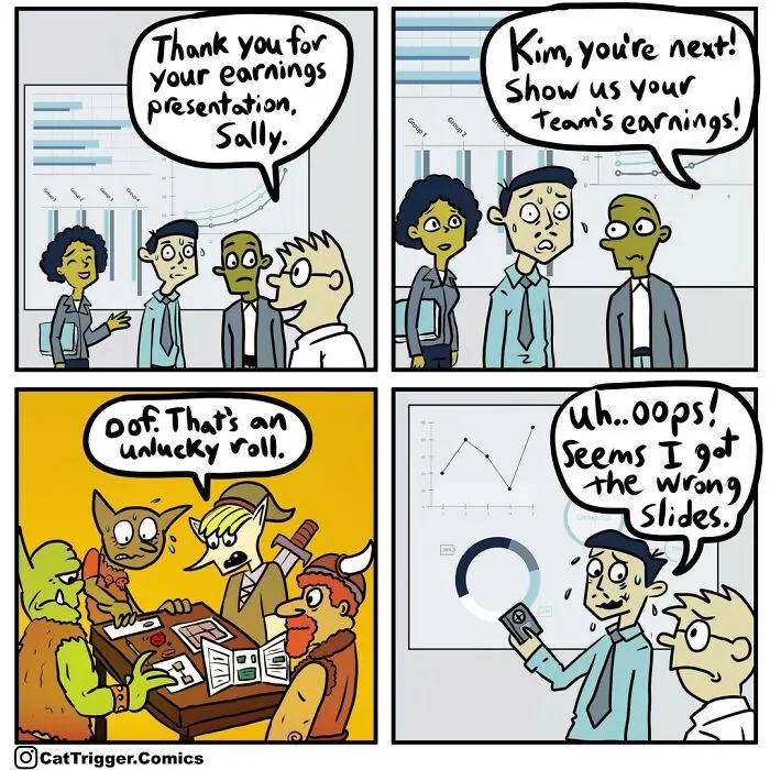 Here Are 40 Hilariously Twisted Comics With Unexpected Endings By “Cat Trigger” (New Pics)