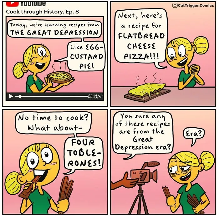 Here Are 40 Hilariously Twisted Comics With Unexpected Endings By “Cat Trigger” (New Pics)