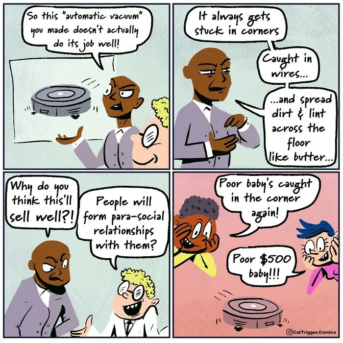Here Are 40 Hilariously Twisted Comics With Unexpected Endings By “Cat Trigger” (New Pics)