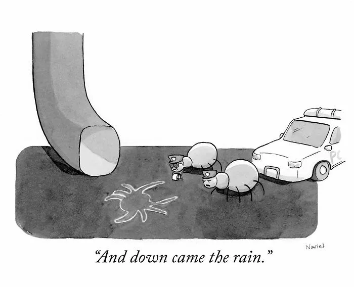 From Relatable To Absurd: 40 Witty One-Panel Comics By The New Yorker Cartoonist