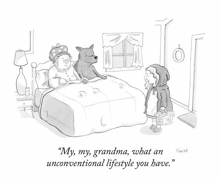 From Relatable To Absurd: 40 Witty One-Panel Comics By The New Yorker Cartoonist
