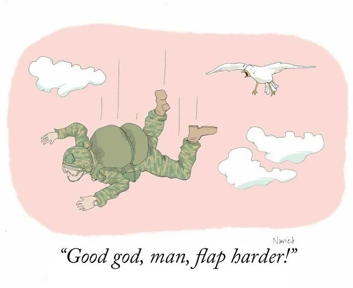 From Relatable To Absurd: 40 Witty One-Panel Comics By The New Yorker Cartoonist