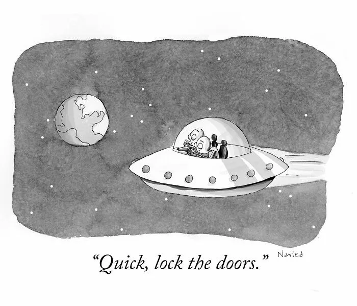 From Relatable To Absurd: 40 Witty One-Panel Comics By The New Yorker Cartoonist