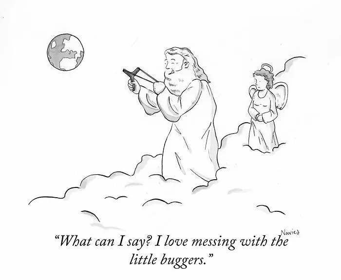 From Relatable To Absurd: 40 Witty One-Panel Comics By The New Yorker Cartoonist