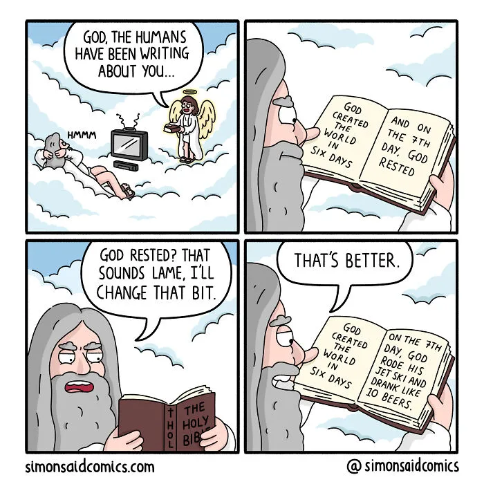 30 Humourous Comics That I Hope Will Tickle Your Funny Bone By Simon Johnson