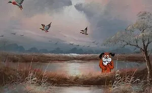 34 Thrift Store Paintings I Bought And Saved From Being Forgotten By Adding Fresh And Unique Details