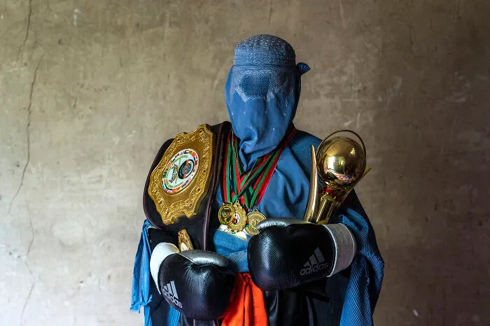 Portraiture, 2nd Place: Afghanistan’s Girl Athletes By Ebrahim Noroozi