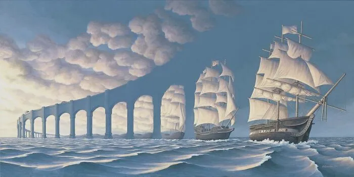 El sol se pone a navegar